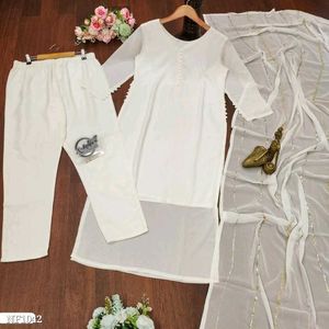 Elegant White Salwar Kameez Suit