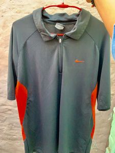 Orignal Nike Grey Polo T-Shirt