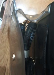 Brand New Crocodile Embossed Crossbody Bag.