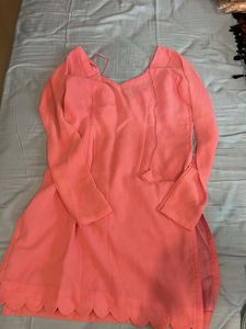 Peach suit &amp; patiyala Salwars