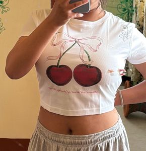Cherry Print Tee