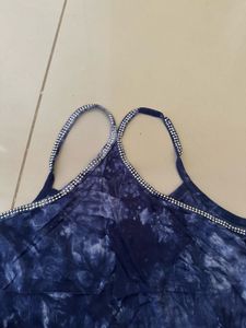 Strap Blue Top