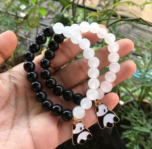 Panda Charm Bead Bracelets( SET OF 2)