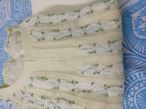 Elegant Chikankari Embroidered Anarkali Set