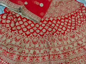Heavy Velvet Bridal Lehenga