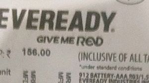 Eveready Battery 1 packet(12 Pcs) For Remote