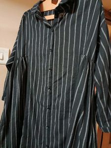 THICK SHIRT DRESS