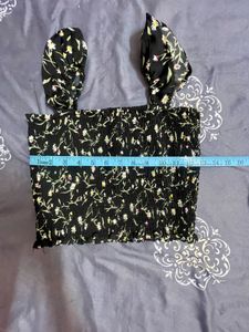 Black Crop Top