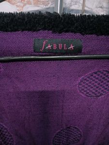 Purple Knit Cardigan 🈸38,40,