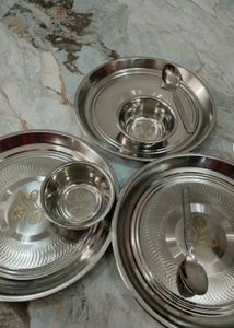 Stainless Steel Dinner Set