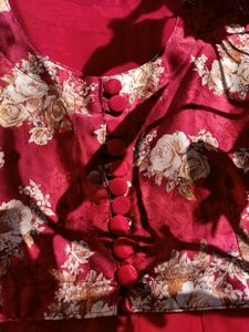 Silk Frock With Koti (Jacket)