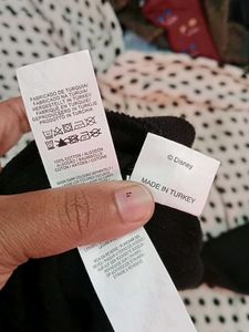 DISNEY Unisex Black Sweatshirt