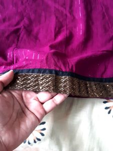 Purple A-line Festive Kurta