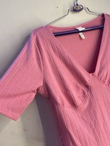 H&amp;M Baby Pink Bodysuit