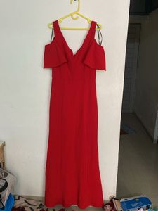 Elegant Red Gown