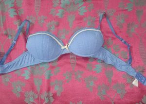 Branded Light Blue Pushup Bra ❤️