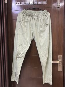 Casual Light Green Pants