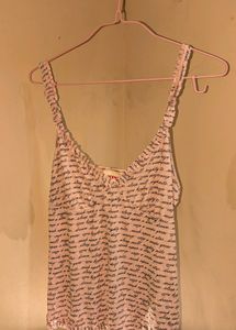 PINK CURSIVE hot Kiss CAMISOLE