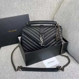 YSL HOT TOP HANDLE LUXURY BAG WITH BOX