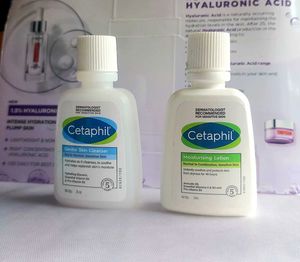 Cetaphil Gentle Skin Cleanser & Moisturizing Lotio