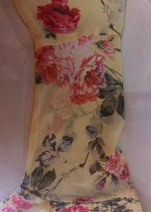 Floral Print Maxi  Dress
