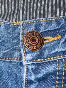 Vintage Wash Denim Jeans