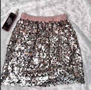 Ibiza Sequin Mini Skirt