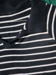 Black And White Stripe Tank Top