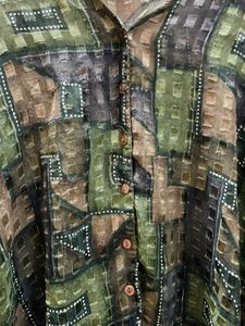 ELEGANT PRINTED POLYESTER SHIRT FOR WOMEN