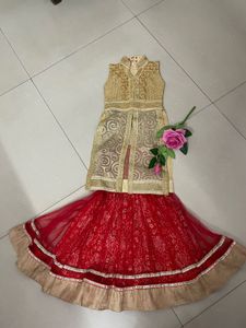Combo Of 2 Lehnga For Baby Girls