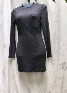 3838. Chic Black Bodycon Dress