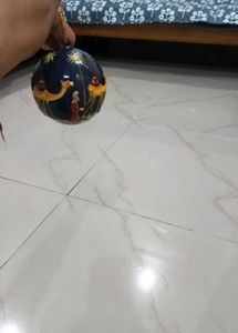 Hand-Painted Christmas Ornament