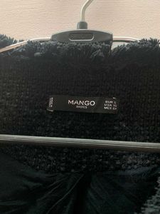 Elegant Black Boucle Jacket