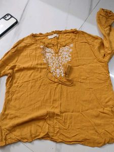 Boho Embroidered Top