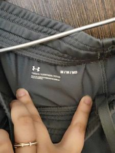 Grey Under Armour Track Pants ( Male)