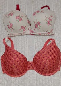 Floral & Patterned Bra Set
