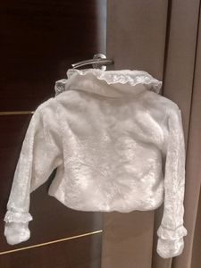 Cropped White Jacket