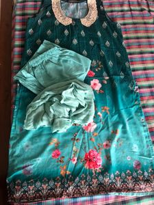 Floral 3Pc Kurta Set