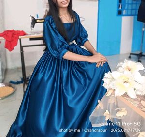 Satin Gown ✨all  Colour Available