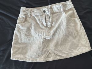 Corduroy Mini Skirt