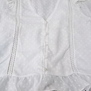 white Top/Blouse......price Drop