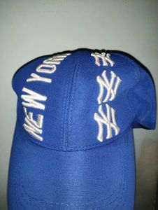 Stylish New York Embroidered Cap for Men – Blue Ed