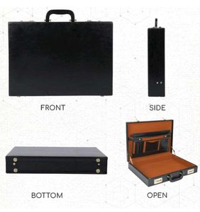 Vintage Black Briefcase