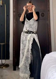 Lace Overlay Dress