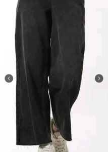 Flared Black Jeans