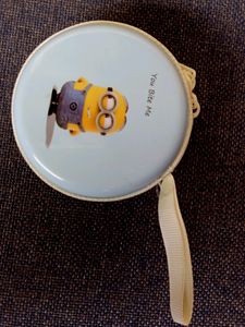 Small Minion Pocket Case For Coins