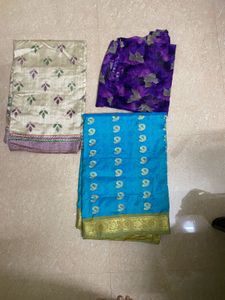 3 Saree Combo