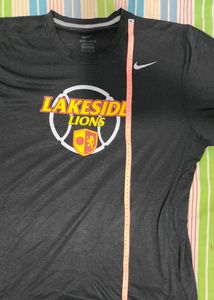 Nike Dry Fit Full Sleeve Gym T Shirt Black Jersey