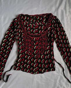Y2k Aesthetic Vintage Top