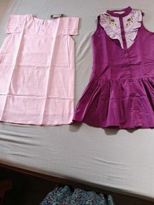 Girls' Korean Style Dress combo